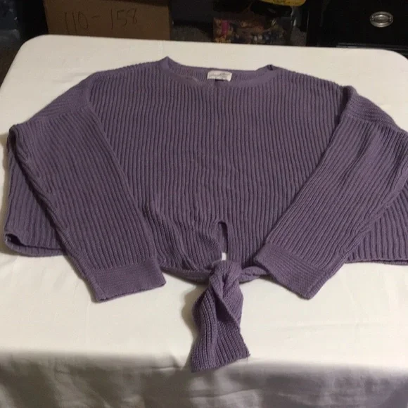 Size XXL  Lavender soft knit sweater - Picture 4 of 8